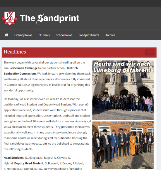Sandprint 6th March 2026