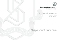 Sandringham School Information 2021-22