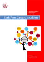 Sixth Form Careers newsletter ed.12 (Autumn 2022)
