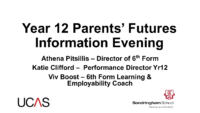 Parent Information Evening ‘Futures’ – June 2023