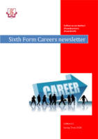 Sixth Form Careers newsletter ed.15 (Spring 2024)